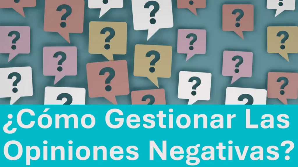 ¿Cómo Gestionar Las Opiniones Negativas En Una Tienda En Línea?