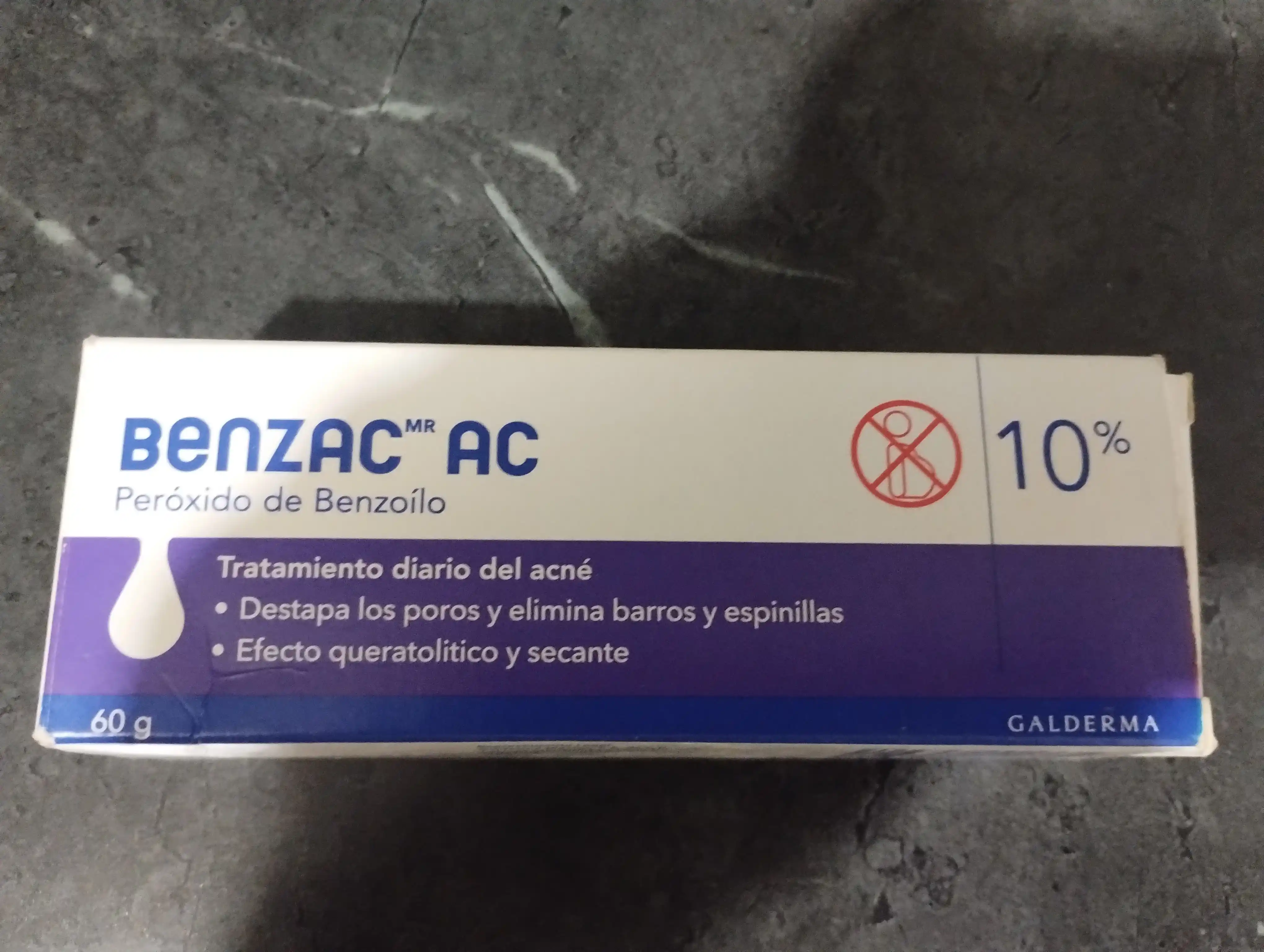 Benzac AC 10 % Peróxido de Benzoílo